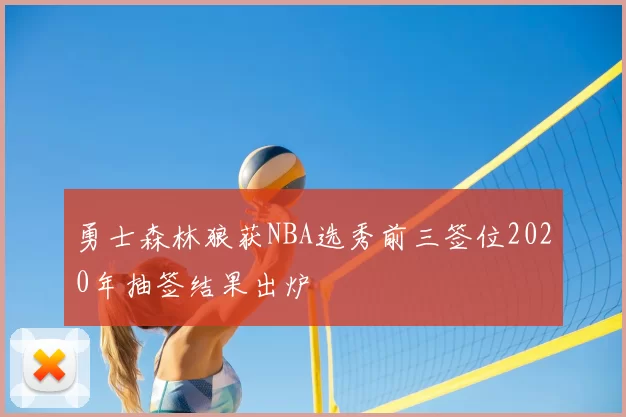 勇士森林狼获NBA选秀前三签位2020年抽签结果出炉